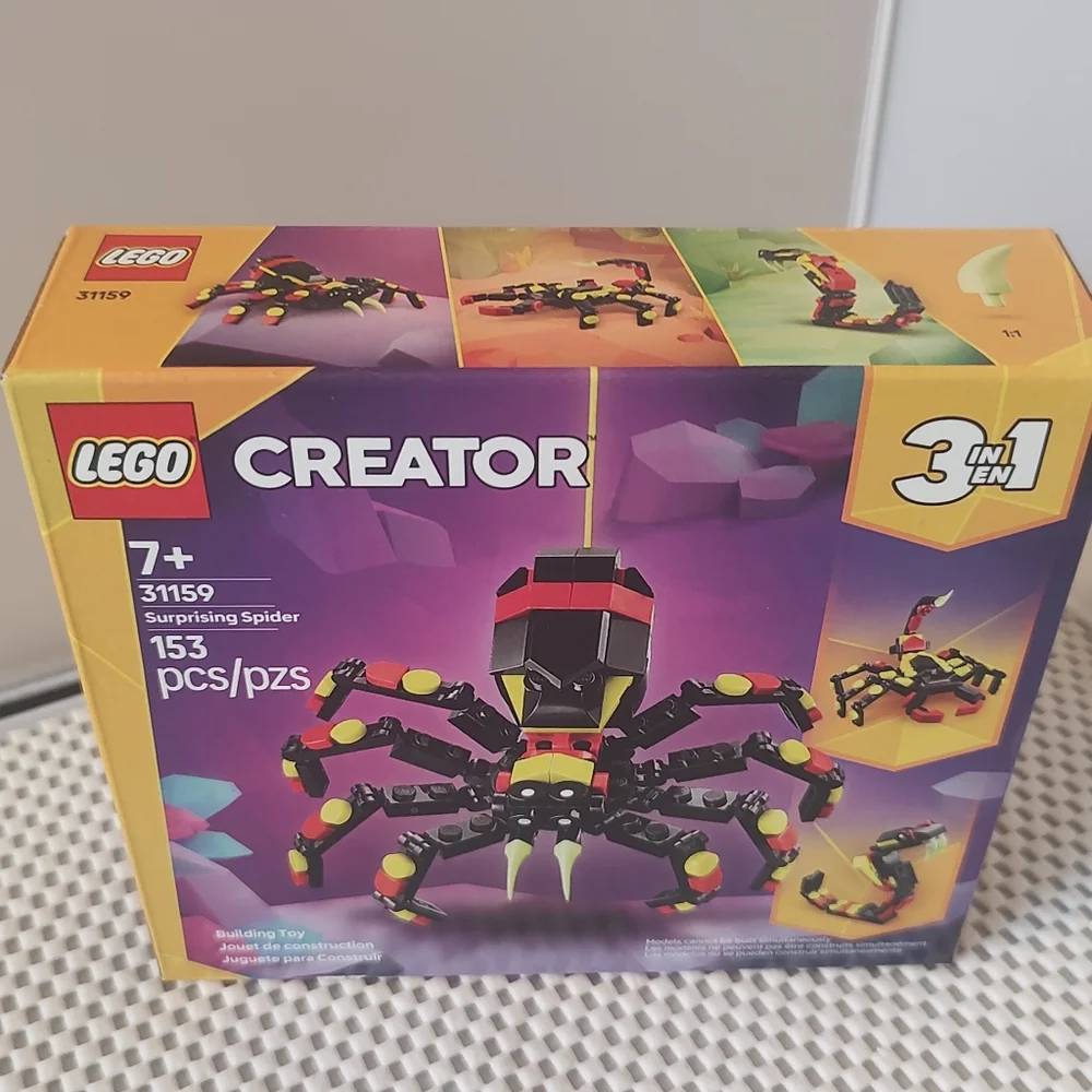 Lego 31159 Surprising Spider Creator 3-in-1